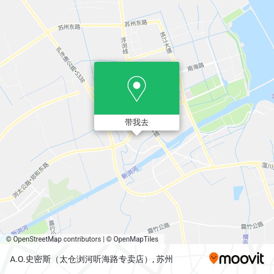 A.O.史密斯（太仓浏河听海路专卖店）地图