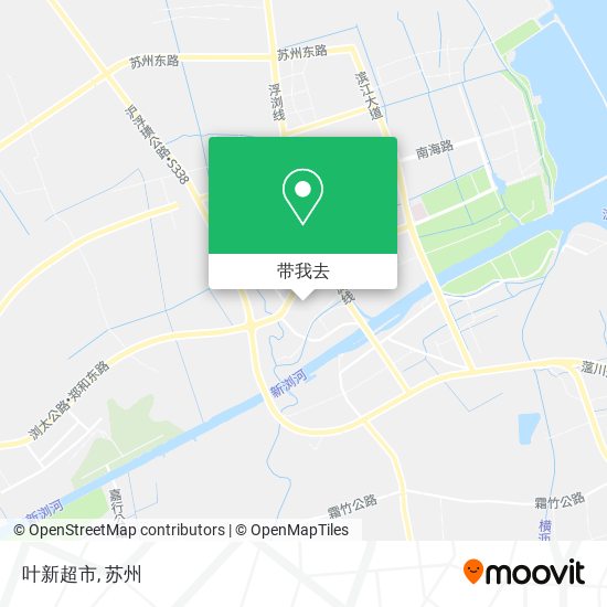 叶新超市地图