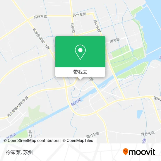 徐家菜地图