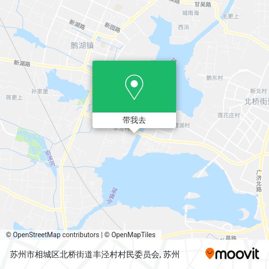 苏州市相城区北桥街道丰泾村村民委员会地图