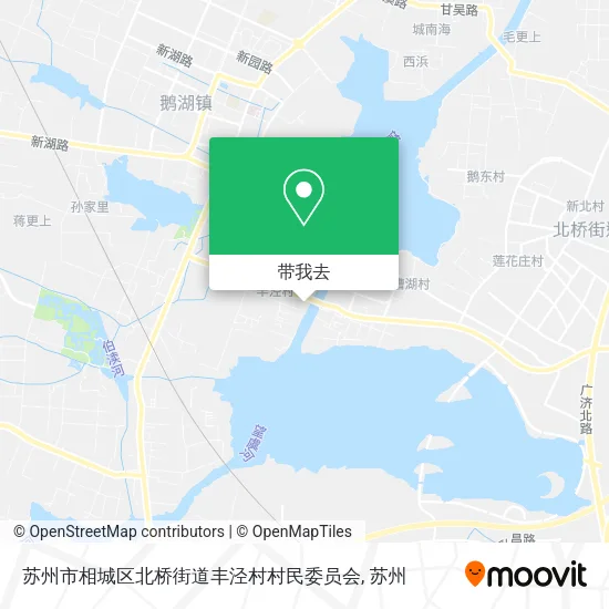 苏州市相城区北桥街道丰泾村村民委员会地图