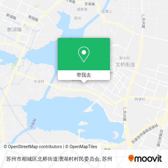 苏州市相城区北桥街道漕湖村村民委员会地图