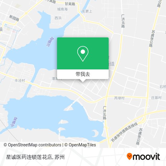 星诚医药连锁莲花店地图