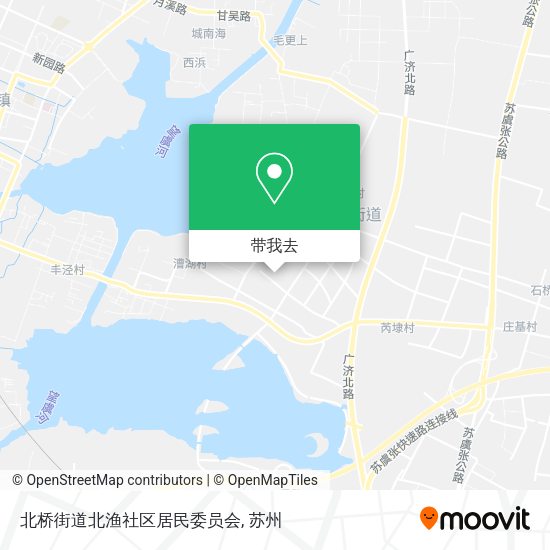 北桥街道北渔社区居民委员会地图