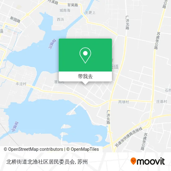北桥街道北渔社区居民委员会地图