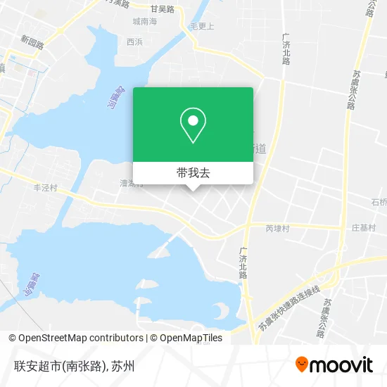 联安超市(南张路)地图