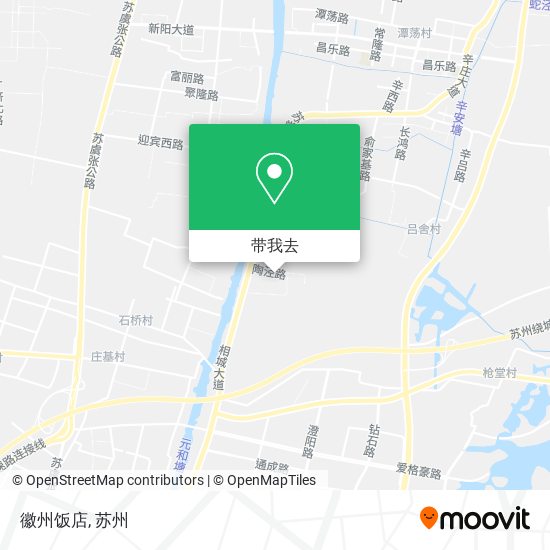 徽州饭店地图