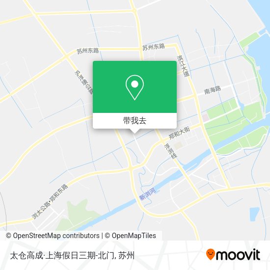 太仓高成·上海假日三期-北门地图