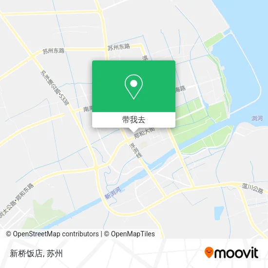 新桥饭店地图