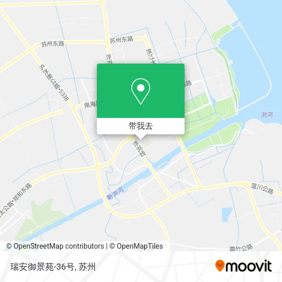 瑞安御景苑-36号地图