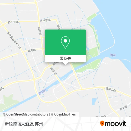 新稳德福大酒店地图