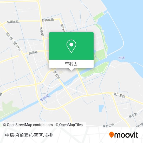 中瑞·府前嘉苑-西区地图