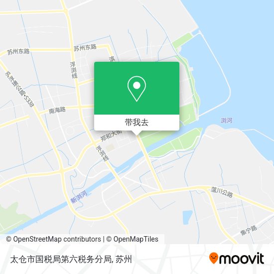 太仓市国税局第六税务分局地图