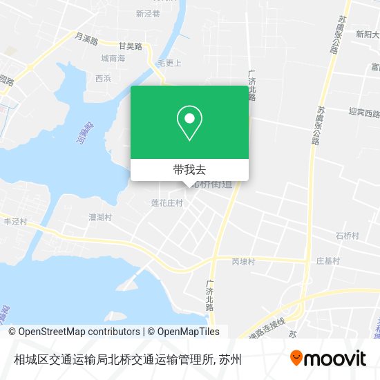 相城区交通运输局北桥交通运输管理所地图