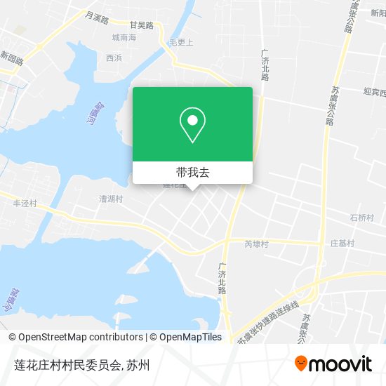 莲花庄村村民委员会地图