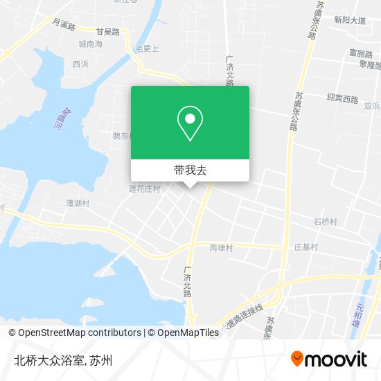 北桥大众浴室地图