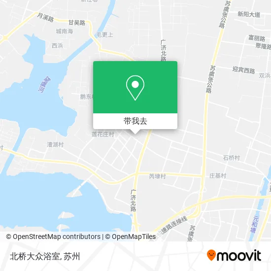 北桥大众浴室地图