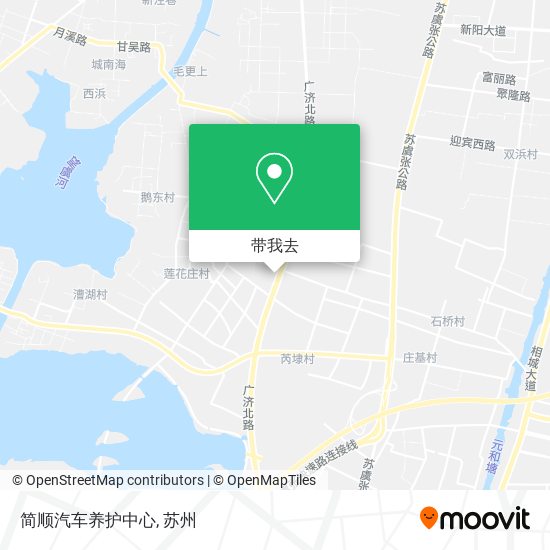 简顺汽车养护中心地图