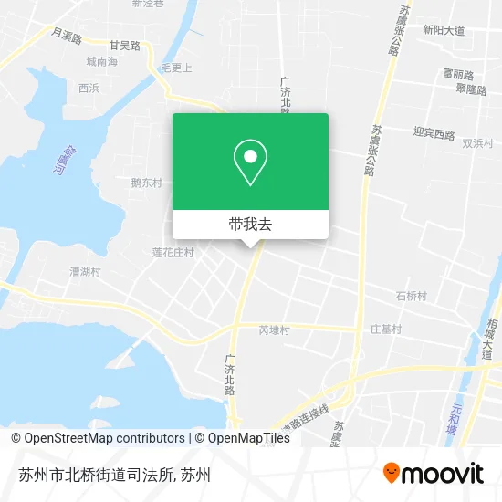 苏州市北桥街道司法所地图