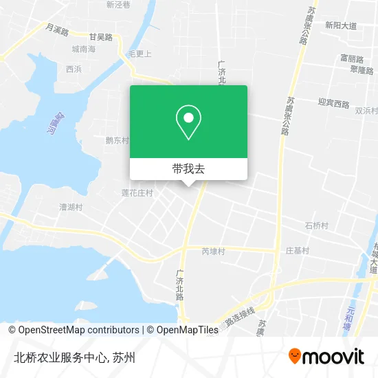 北桥农业服务中心地图