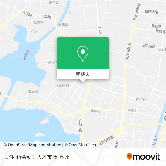 北桥镇劳动力人才市场地图