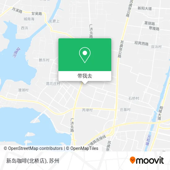 新岛咖啡(北桥店)地图