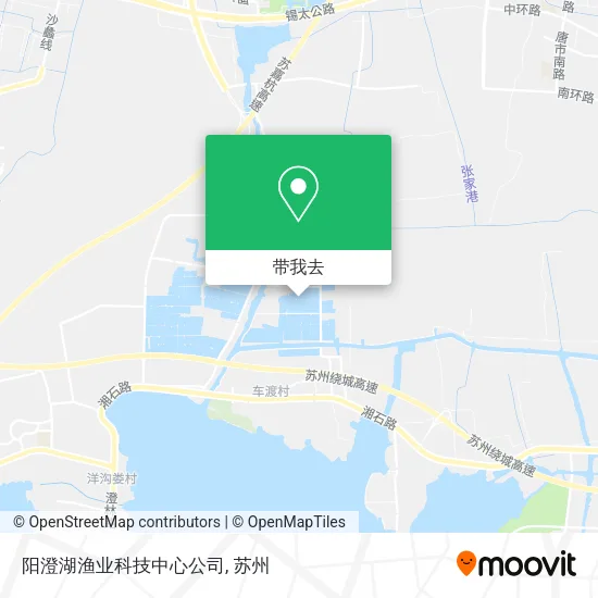 阳澄湖渔业科技中心公司地图