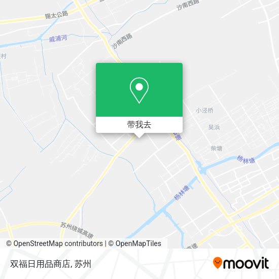 双福日用品商店地图