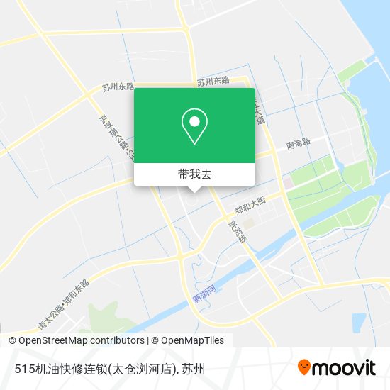 515机油快修连锁(太仓浏河店)地图