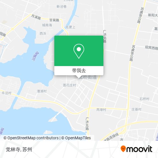 觉林寺地图