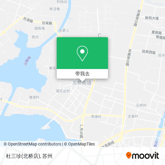 杜三珍(北桥店)地图
