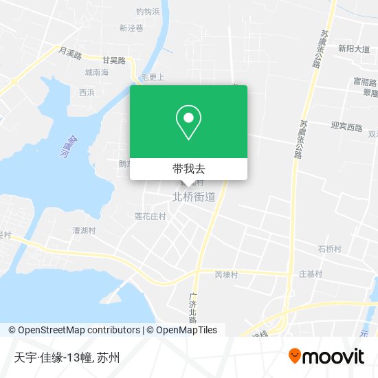 天宇·佳缘-13幢地图