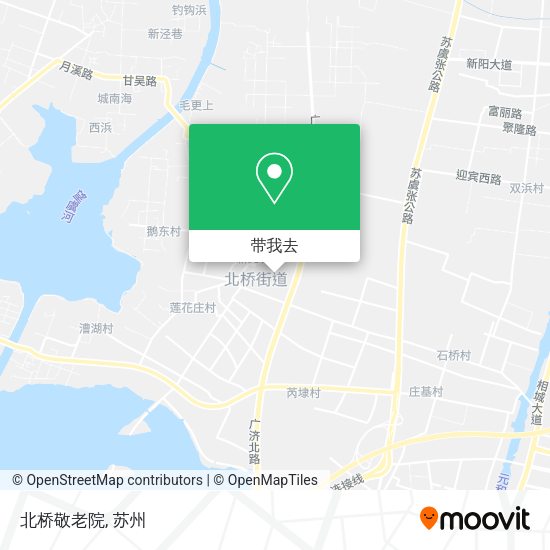 北桥敬老院地图
