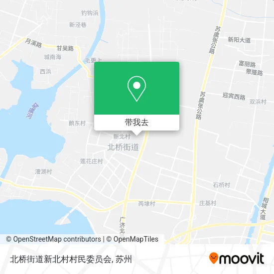 北桥街道新北村村民委员会地图