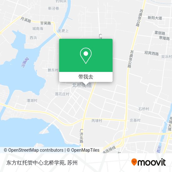 东方红托管中心北桥学苑地图