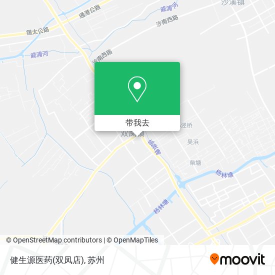 健生源医药(双凤店)地图