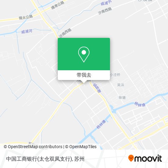 中国工商银行(太仓双凤支行)地图