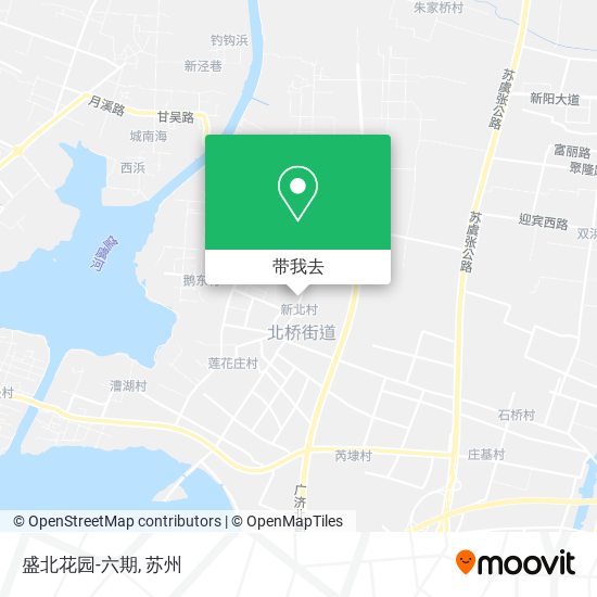 盛北花园-六期地图