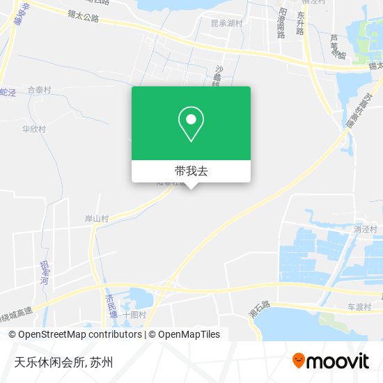 天乐休闲会所地图