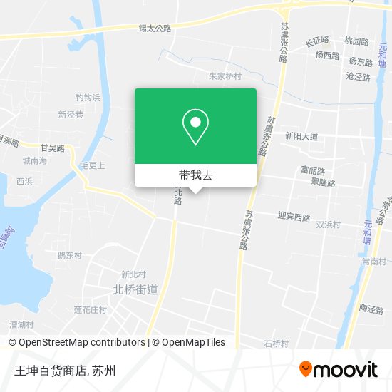 王坤百货商店地图