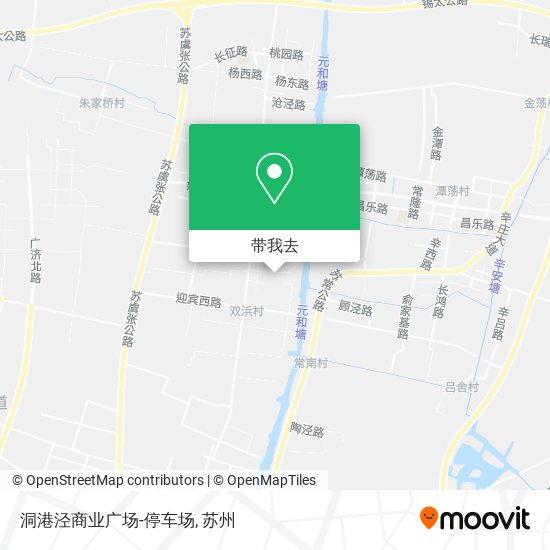 洞港泾商业广场-停车场地图