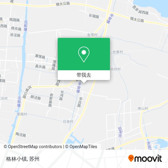 格林小镇地图