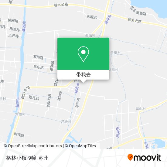 格林小镇-9幢地图