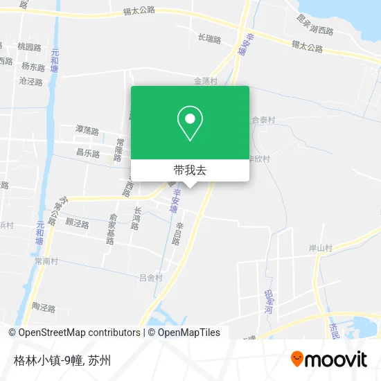 格林小镇-9幢地图