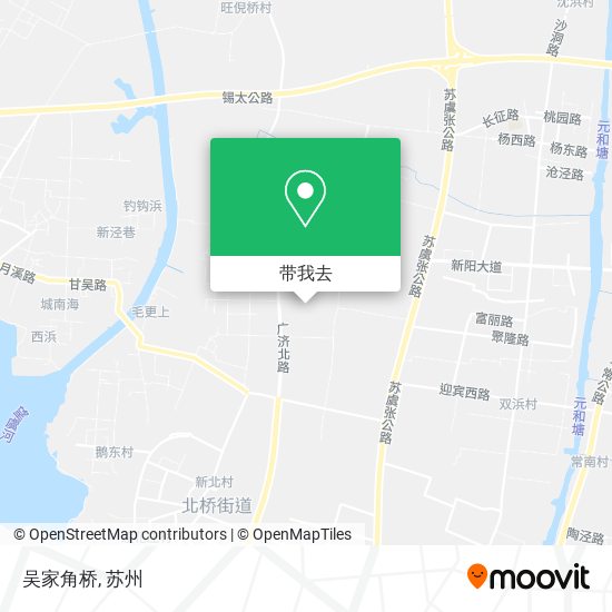 吴家角桥地图