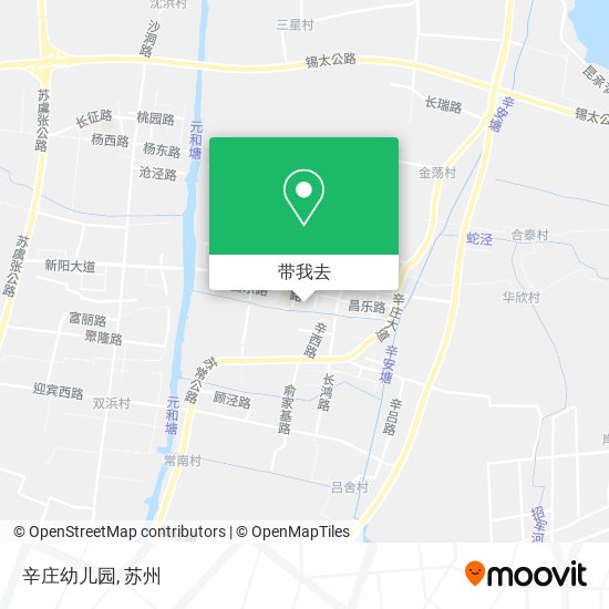 辛庄幼儿园地图