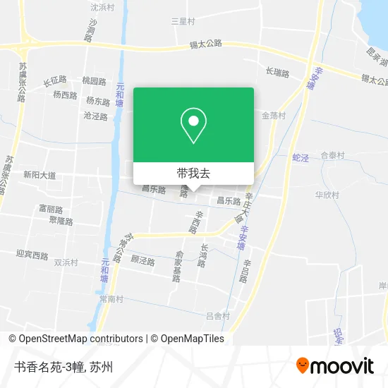 书香名苑-3幢地图