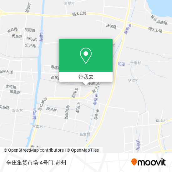 辛庄集贸市场-4号门地图