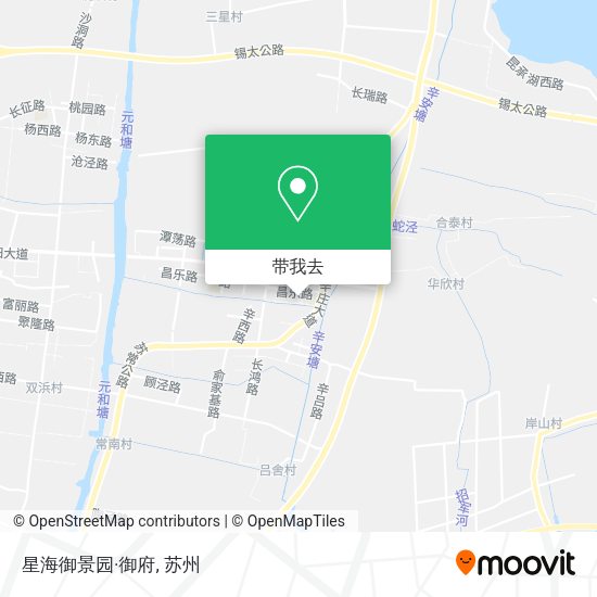 星海御景园·御府地图