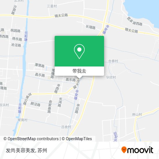 发尚美容美发地图